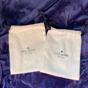 ♠️Kate Spade Jewelry Dust Bags (2 in set)
